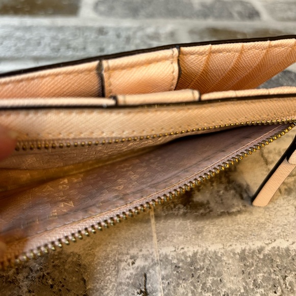 Kate Spade Stacy Newbury Lane Bifold Saffiano Leather Wallet posypink - Picture 9 of 10